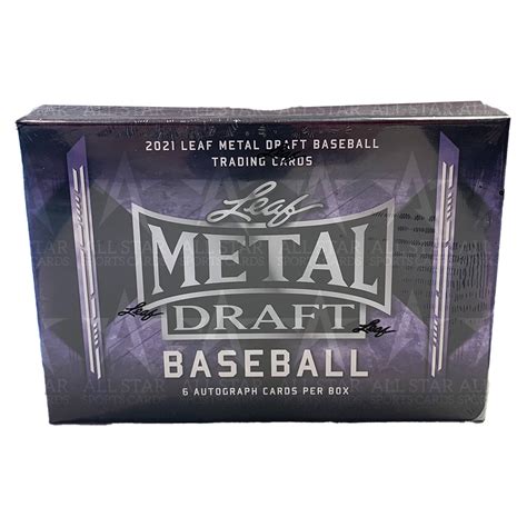 2021 leaf metal draft baseball hobby box|2021 leaf metal draft box.